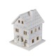 Vánoční svítící dekorace Dřevěný domek, 8 x 10 x 8 cm, LED - thumb (5)