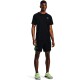 Pánské tričko Under Armour  Streaker SS-BLK S - thumb (2)