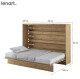 Dig-net nábytek Sklápěcí postel Lenart BED CONCEPT BC-04 | 140 x 200 cm Barva: Dub artisan - thumb (23)