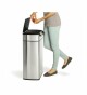 Dotykový odpadkový koš Simplehuman – 40 l, hranatý, matná nerez ocel, FPP - thumb (3)