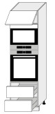ArtExt Kuchyňská skříňka vysoká, D14 / RU / 2M 284 Quantum Barva korpusu: Grey - thumb (1)