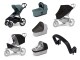 Městský kočárek Thule Urban Glide 4-wheel Mid blue + korbička Mid blue AKČNÍ SET 7V1 - thumb (0)