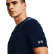 Pánské tričko Under Armour  Seamless Wordmark SS Dark Blue L - thumb (1)