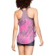 Dámské tílko Under Armour  Sport Tank - Flo Ink Print Purple M - thumb (4)