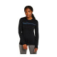 Dámské tričko Icebreaker Merino 200 Oasis LS Crewe Mountain Pulse Black L - thumb (1)