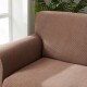 4Home Napínací potah na dvojkřeslo Magic clean hnědá, 145 - 185 cm - thumb (2)