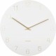Karlsson 5762WH designové nástěnné hodiny, pr. 40 cm - thumb (0)