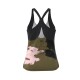 Dámské tílko BIDI BADU  Pure Wild Tank Olive/Dark Grey M - thumb (1)