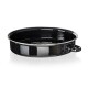 Banquet 2dílný oválný smaltovaný pekáč CULINARIA Black, 38 cm - thumb (7)