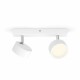 Philips 8720169174764 bodové LED svítidlo Bracia, bílá, 2x 5,5 W 2x550lm 2700K IP20 - thumb (1)