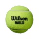 Padelové míče Wilson  Padel X3 Speed Ball Yellow - thumb (2)