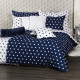 4Home Bavlněné povlečení Stars Navy blue, 140 x 200 cm, 70 x 90 cm - thumb (5)