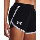 Dámské šortky Under Armour  Fly By 2.0 Brand Short-BLK M - thumb (2)