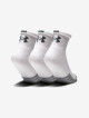 Under Armour ponožky UA Heatgear Quarter 3pk bílá - thumb (1)