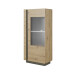 ArtLas Vitrína ARTENS 72 s LED | dub artisan/grafit - thumb (0)