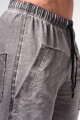 Pánské tepláky Nebbia  Washed-off Gym Sweatpants NO SHORTCUTS Light Grey XL - thumb (5)