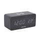 Karlsson 5933BK LED budík/hodiny s nabíjením 15 cm - thumb (0)