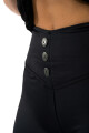 Nebbia Glossy Look Bubble Butt 586 black - thumb (5)