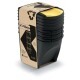 Koš na třídený odpad Sortibox 25 l, 4 ks, černá - thumb (1)