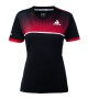 Dámské tričko Joola  Lady Shirt Edge Black/Red L - thumb (0)
