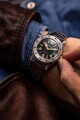 Nivada Grenchen Depthmaster Numerals Black - Black Leather - thumb (13)