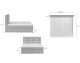 Artelta Manželská postel VIVRE Boxspring | 180 x 200 cm Barva VIVRE: Soft 17 - thumb (23)
