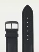 Kožený řemínek Junkers 22mm - černý/černá spona - thumb (1)