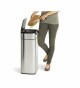 Dotykový odpadkový koš Simplehuman – 30 l, hranatý, matná nerez ocel, FPP - thumb (2)