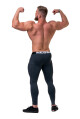 Pánské legíny Nebbia 1965 Legend of Today leggings 189 dark grey XXL - thumb (2)