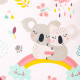 4Home Bavlněné povlečení Koala rainbow , 140 x 200 cm, 70 x 90 cm - thumb (5)