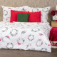 4Home Vánoční bavlněné povlečení Christmas holly, 140 x 220 cm, 70 x 90 cm - thumb (2)