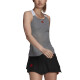 Dámské tílko adidas  Y-Tank Primeblue D White/Black L - thumb (2)