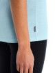Dámské tričko Icebreaker  Tech Lite II SS Scoop Tee Fabulous Fer Haze L - thumb (3)