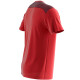 Pánské tričko Salomon  Essential Colorblock Fiery Red M - thumb (5)