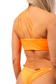 NEBBIA 2022 Bandeau bikiny horní díl oranžová - thumb (4)