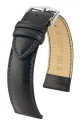 Řemínek Hirsch Merino - černý, mat - 20 mm - M – Střední délka - 18 mm - Zlatá - thumb (0)