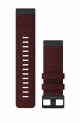 Řemínky Garmin QuickFit® 26 Heathered red nylon 010-12864-06 - thumb (0)