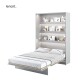 Dig-net nábytek Sklápěcí postel Lenart BED CONCEPT BC-01 | 140 x 200 cm Barva: Bílá - thumb (1)
