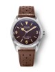 Nivada Grenchen Super Antarctic 3.6.9. Brown No Vintage Effect - Beige Luminous - Brown Racing Strap - thumb (0)