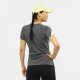 Dámské tričko Salomon  Cross Run Graphic Tee Black XS - thumb (2)