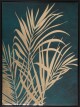ArtFir Obraz LISTY 639 | tmavě zelená 45 x 60 cm - thumb (0)