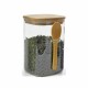 Maxxo skleněná dóza Bamboo s lžičkou, 1 l - thumb (1)