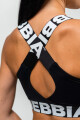 Dámská podprsenka Nebbia ICONIC Medium-Support Criss Cross Sports Bra black M - thumb (2)