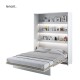 Dig-net nábytek Sklápěcí postel Lenart BED CONCEPT BC-12p bílý lesk | 160 x 200 cm - thumb (0)