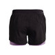 Dámské šortky Under Armour  Iso-Chill Run 2N1 Short-GRY L - thumb (1)