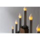 Adventní svícen LED Imitace plamene, dub - thumb (1)