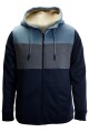 Pánská mikina Bauer   FLC SHERPA FULL ZIP HOODIE M, modrá - thumb (3)