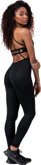 Dámský overal Nebbia Intense Intense Golden Overal 595 black M - thumb (9)