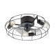 Rabalux 71043 stropní ventilátor se světlem Cadmus, černá - thumb (1)