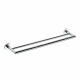 SAPHO XR401 X-Round dvojitý držák na ručníky 65,5 cm, stříbrná - thumb (0)